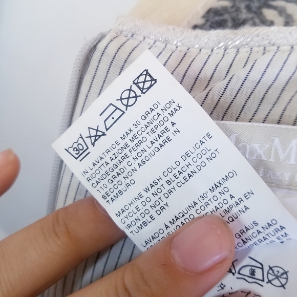 🌸 Max Mara | Lace Printed Cotton‎ blend Mini Dress 6 - Picture 8 of 11